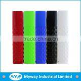 Popular Sale Colorful Power Bank / Lipstick Power Charger / Mobile Phone Charger With LED Flash Light