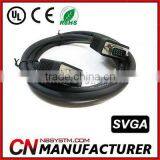 hd 15 Pin Male to Male VGA Cable for Projector