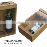Handmade Wooden Wine Packing Box ,wooden Box for Wine thumbnail-1