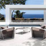 New Modern Poly Rattan Garden Sofa Set Furniture (1.2mm Thickness Alu Frame, High Quality Wicker Furniture) thumbnail-2