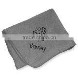 Baby Polar Fleece Blanket With Embroidery for Promotion thumbnail-1