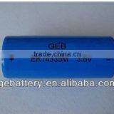 Er14335m LiSOCl2 Rechargeable 2/3AA 3.6v Battery thumbnail-2