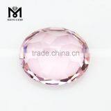 New Loose Gemstones Pink 44# Oval Cut 12 x 14 Nanosital thumbnail-3
