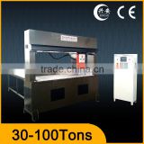 Automatic Hydraulic Travelling head non woven roll cutting machine
