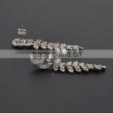 New Product Women Silver Crystal Boho Earrings thumbnail-5