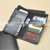 Top Quality Personality Leather Passport Holder With Multi-function Pocket thumbnail-4
