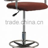 customise color wine lint red Flannelette bar chair bar stool B17-R12