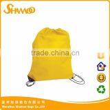 Recycle Colorful Polyester Drawstring Bag for School