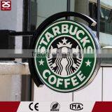 Illuminated Logo Wall Mount Advertising Vacuum Forming LED Signage Light Box