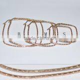 Wholesale Stainless Steel Fashion Rose Gold Earring BE20011 thumbnail-5