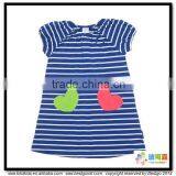 BKD Baby Dress With Dyed Stripe Baby Clothes Factory thumbnail-1