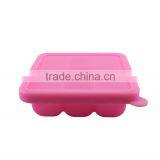 Wholesale Custom Silicone Ice Cube Tray With Lid, Personalized Ice Cream Tray Mould thumbnail-5