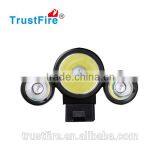 Bicycle Flashlight Mount, Bicycle Flash Light , Led Bike Lights Using One CREE XM-L 2 Light and Two XPE-R2 Lights,18650 Battery thumbnail-2