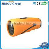 Small Waterproof Led Rechargeable Flashlight Camera