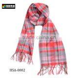 Fashion Cashmere Plaid Scarf, Scottish Cashmere Scarf