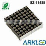 1.5" 8x8 Round Dot BLUE Color Dot Matrix LED Display thumbnail-6