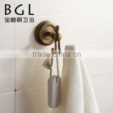 11535 popular modern zinc alloy bathroom accessories set durable robe hook