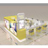 Mall Eyebrow Threading Kiosk With Barber Station thumbnail-6