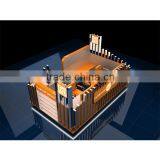 Hairdressing Barber Kiosk for Sale Eyebrow Kiosk for Mall Hot Sale Shopping Mall Eyebrow Salon Furniture Design