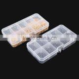 LEO 600pcs Eyelet Barb Metal Angling Hook Fishing Tackle Fishhooks Barbed Hook With Fishing Tackle Boxes Sharp Kit thumbnail-6