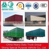 Jining 50T Carbon Steel Enclosed Box Trailer for Online Shopping thumbnail-6
