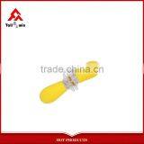 Corn Fork BBQ Corn Holder Rotating BBQ Skewers With Yellow PP Handle thumbnail-1