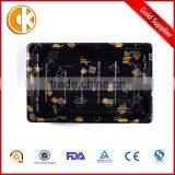 Blister Food Safety Rectangle Square Large Plastic Sushi Food Serving Tray