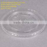 12-24 Oz. Clear Flat Plastic Lid With Straw Slot, High-quality Cold Drink Lids thumbnail-4