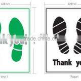 Plastic/paper Foot Mat thumbnail-1