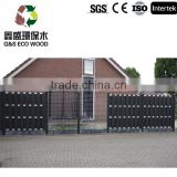 Waterproof Aani-UV wood plastic composite (wpc) picket fence with great price