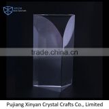 Top fashion unique design custom cheap glass crystal trophy directly sale
