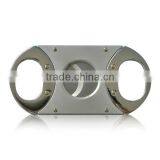 Stainless Steel Double Blades Cigar Knife ,double Handle Cigar Cutter thumbnail-1