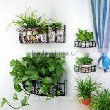 Hanging Iron Flower Display Stand Basket Corner Storage Racks Bathroom Storage Racks thumbnail-2