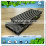 Anti-skid wpc decking tile for personal style