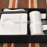 Lifestyle Promotional Porcelain Espresso Coffee Cup and Saucer Set With Spoon thumbnail-2