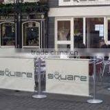 Advertising Cafe Barrier Stand/breeze Barrier thumbnail-1