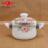 Promotional Custom Logo High Quality Enamel Cookware, Wholesale Enamel Pot thumbnail-3