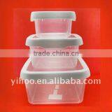 Outdoor 3 PC Plastic Food Keeper Set