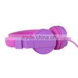 Stereo Folding Stretchable Headphones Adjustable Headband Headset Kids Earphones With In-line Mic for Iphone/ipad/mp3/mp4/laptop thumbnail-3