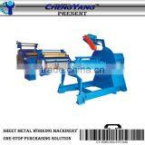 CYP-1300D Decoiler and Leveler Line