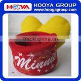 Plush Slap Bracelets Heart Shape Bangles thumbnail-5