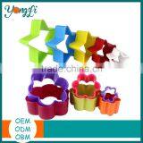 Custom 3D Bakeware Cookie Tools Set Colorful Plastic Round Cookie Cutter thumbnail-3