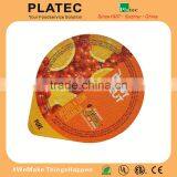 Aluminum Foil Punching Lids With PP Lacquered thumbnail-1