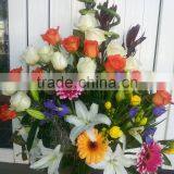 Hot Sale Fashion Waterproof Artificial Flower Bas thumbnail-2