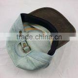 Custom Militsy Cap/denim Flat Cap thumbnail-3