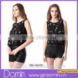 Fashion Ladies Sequin Top Lady Blouse & Top