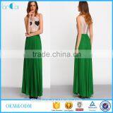 Boho Inspired Skirt Floral Crochet Pleated Skirts Women Long thumbnail-1