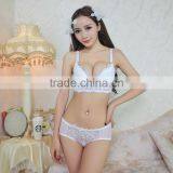 Girl Pink Lady Ladies Sexy Panty and Bra Set thumbnail-5