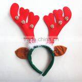 Wholesale Reindeer Christmas Headband Popular Christmas Deer Antlers Headband for Christmas Party thumbnail-1