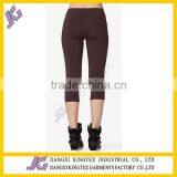 Women Three Quarter Pants,2014 Wholesale Women Pants,custom Design Women Three Quarter Pants thumbnail-4